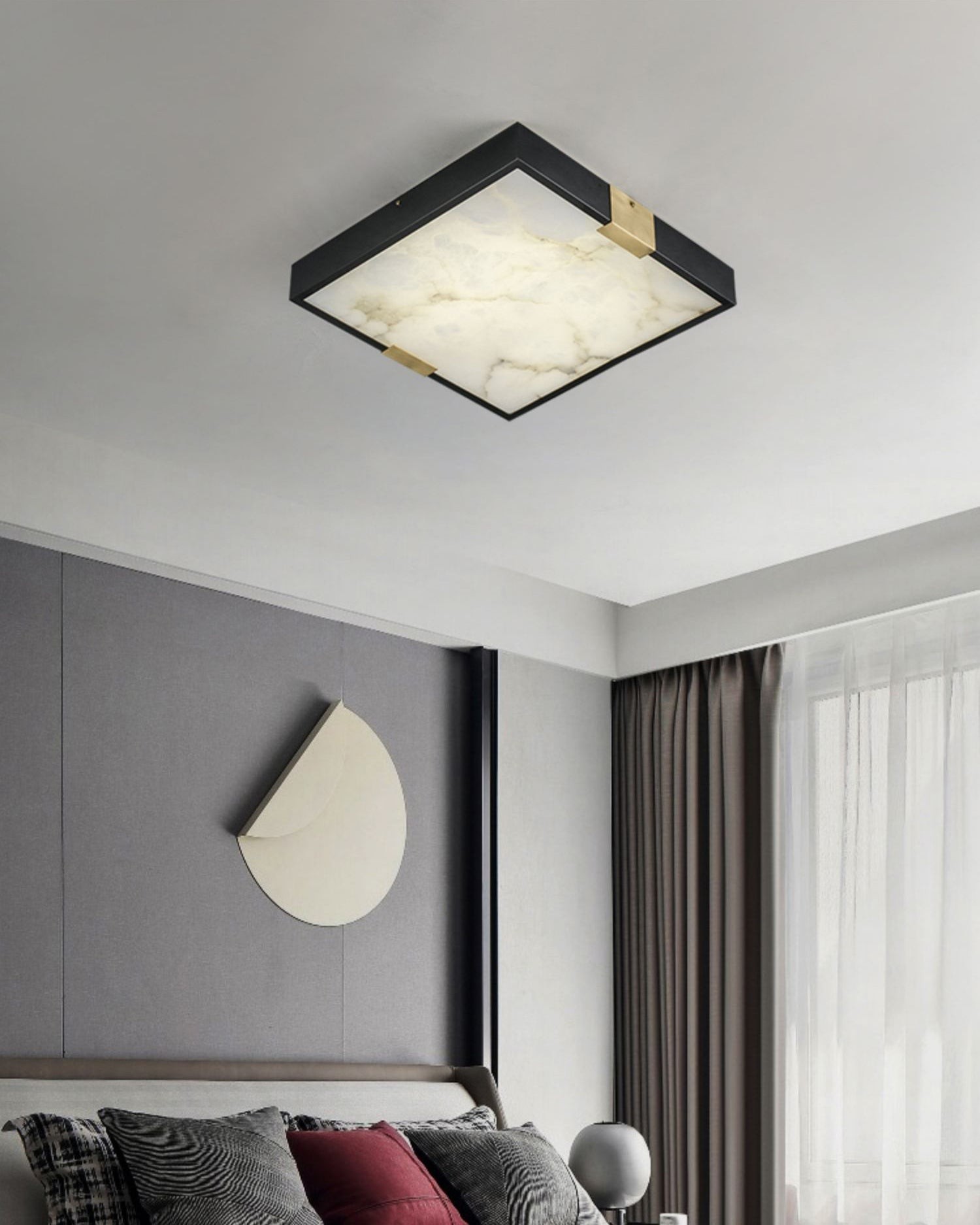 Lucien Alabaster Plafondlamp HL2985