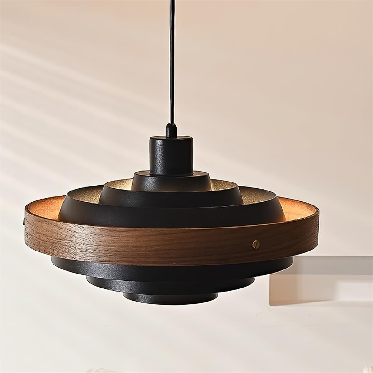Nordic Multi-Tiered Drum Shade Hanglamp HL412