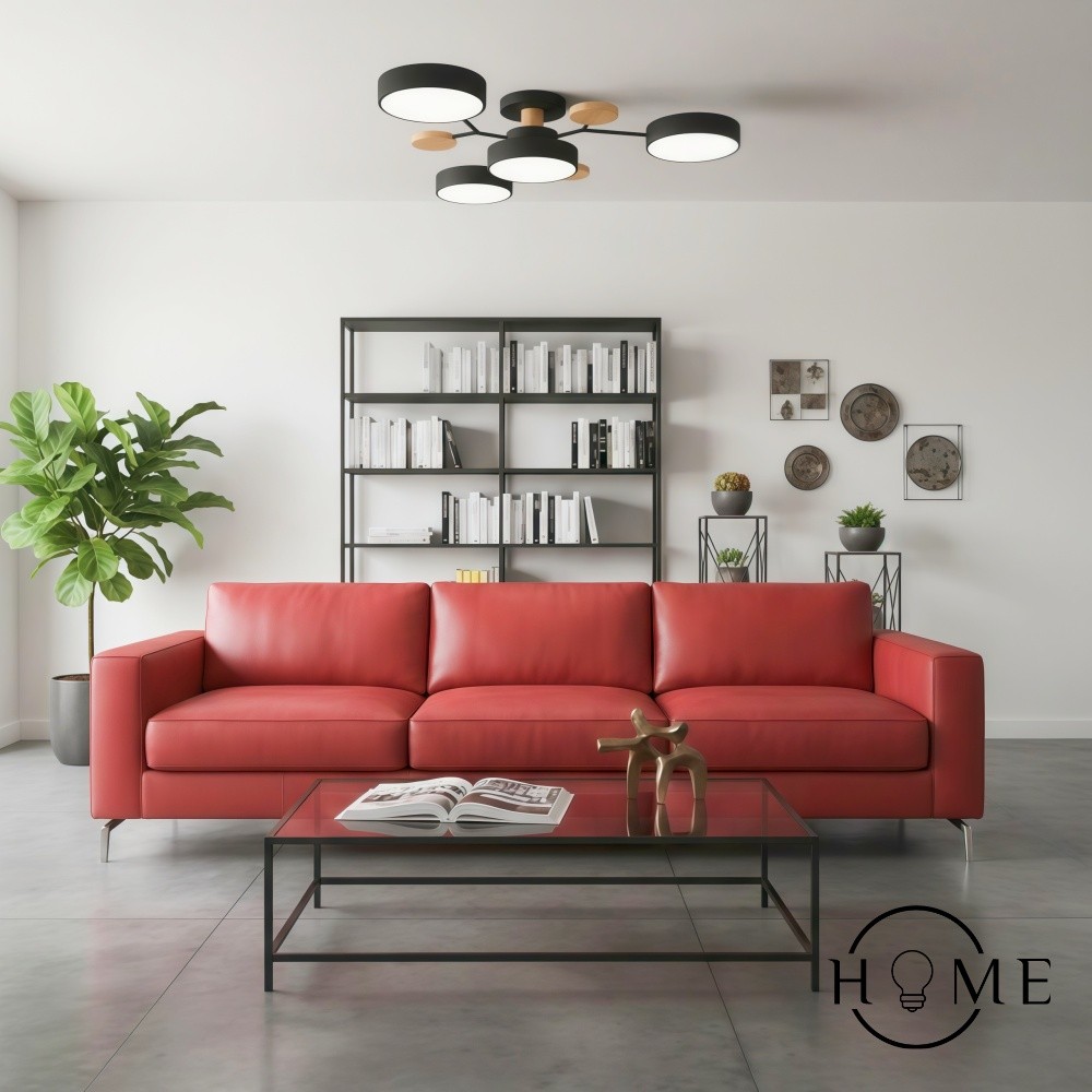 Nordic vertakte schijf LED plafondlamp HL215