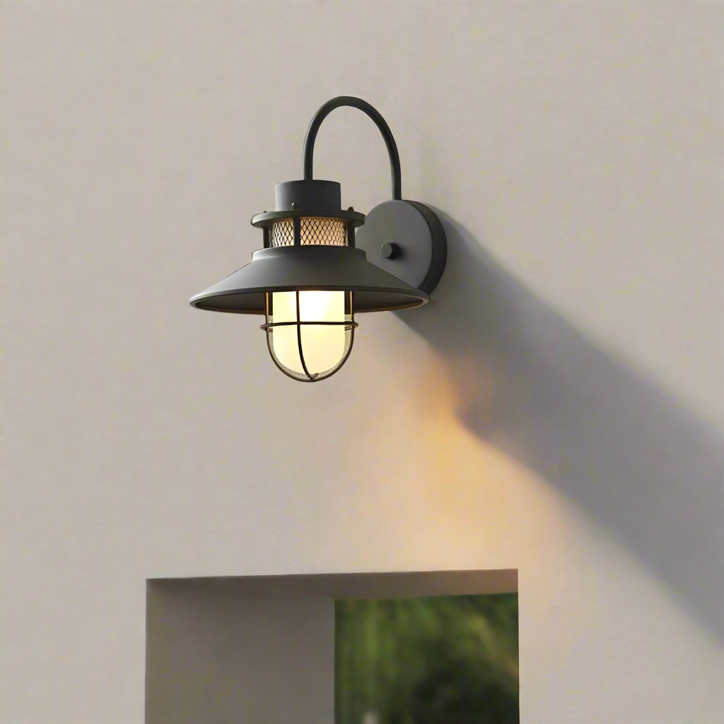 Lichtgevende metalen buitenwandlamp HL3360