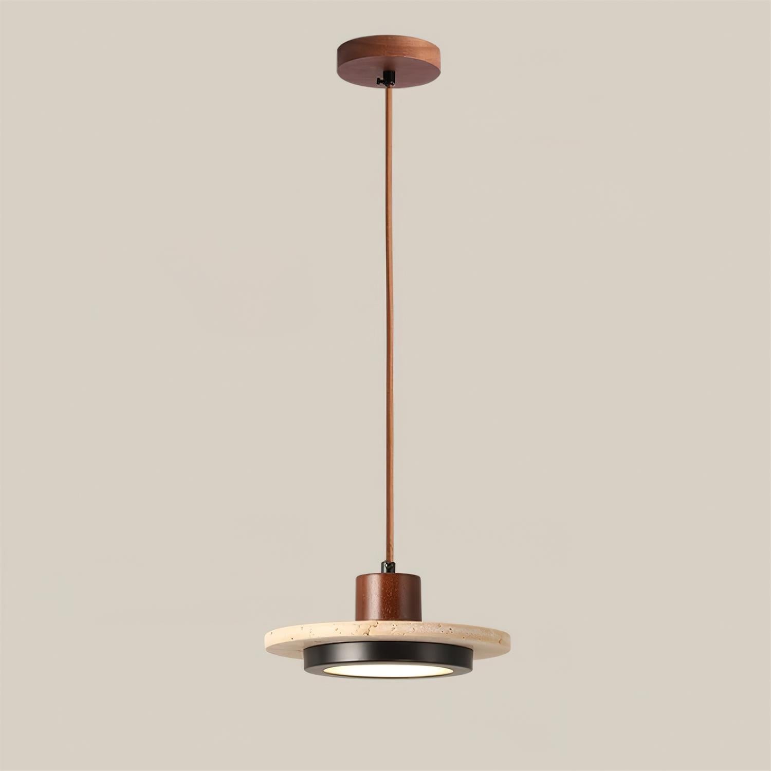 Creatieve Retro Regular Disc LED Hanglamp HL545