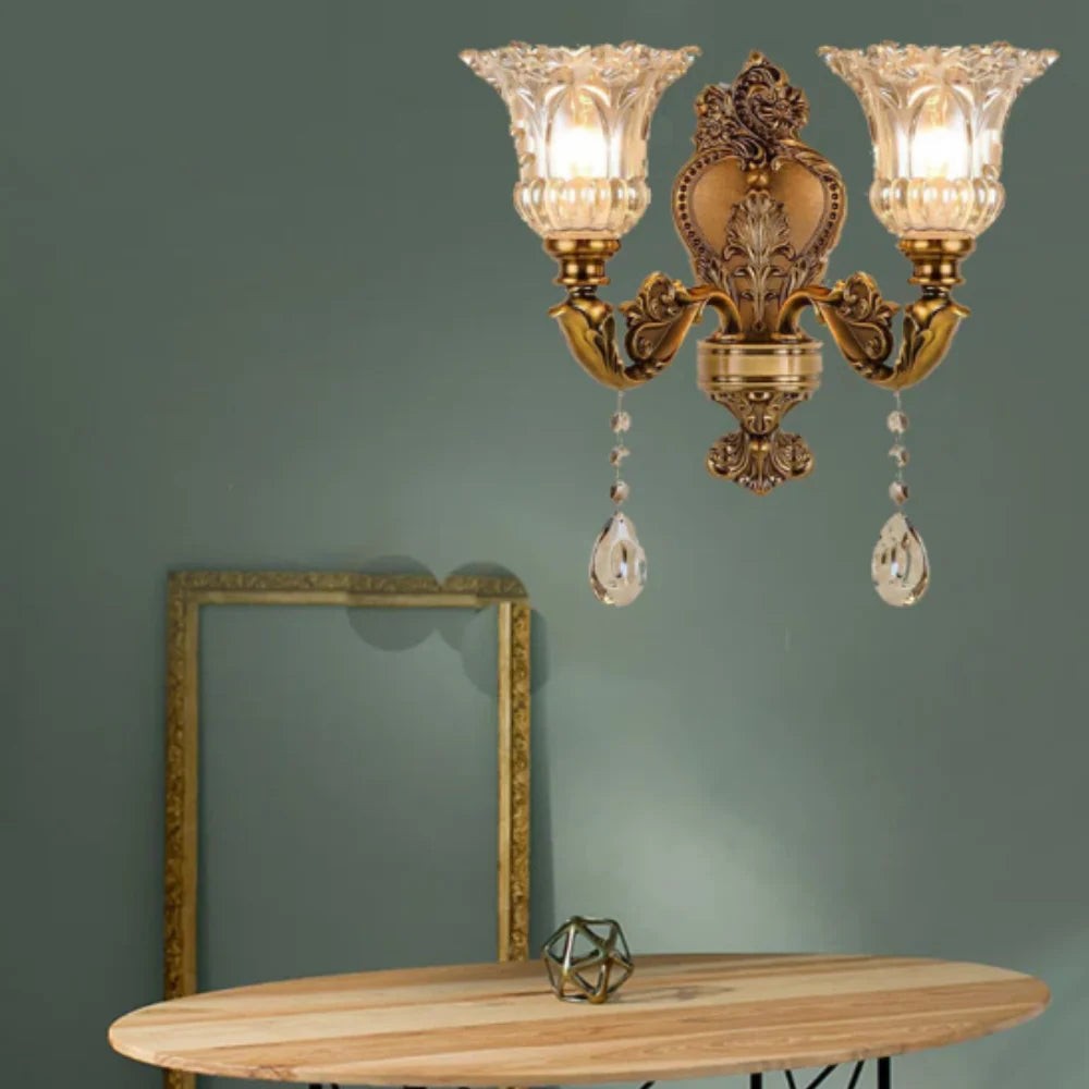 De Vintage Felicia dubbele wandlamp HL3338