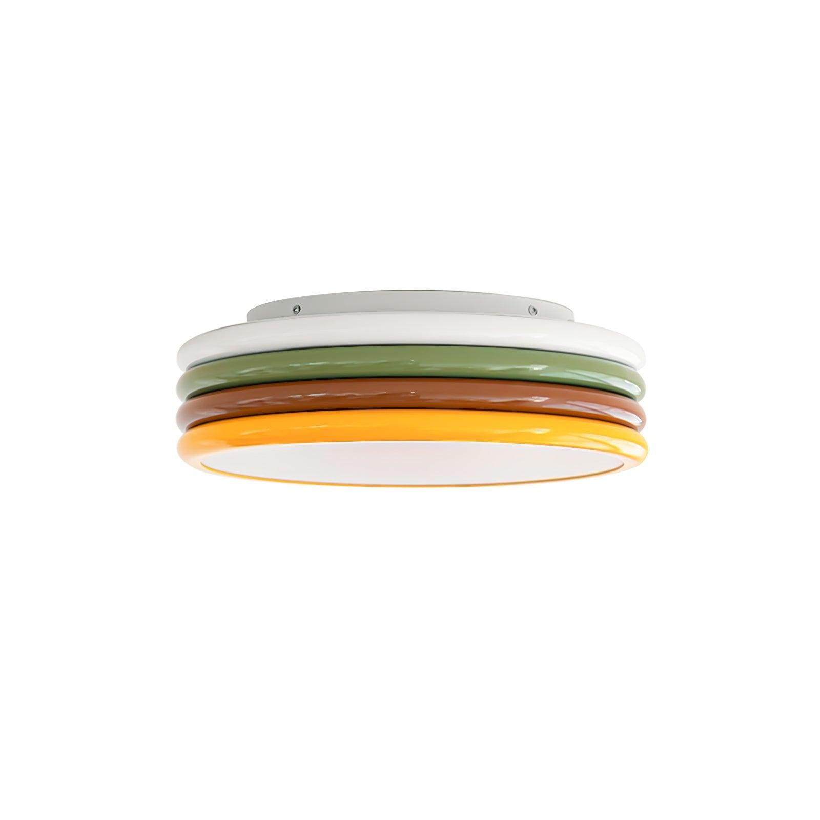 Scandinavische eenvoudige kleurrijke plafondlamp van acryl voor slaapkamer HL486