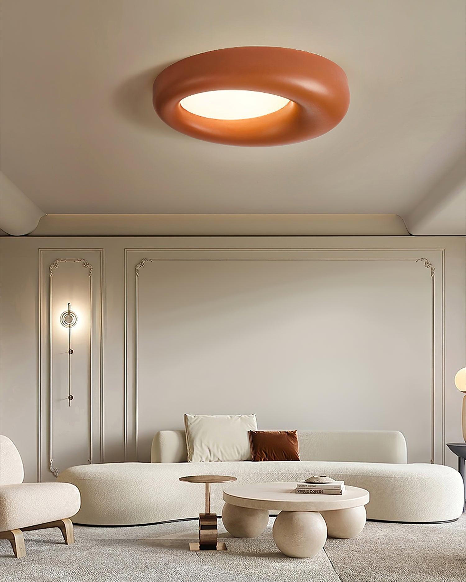 Center Offset Concentric Circle Acryl Plafondlamp HL821