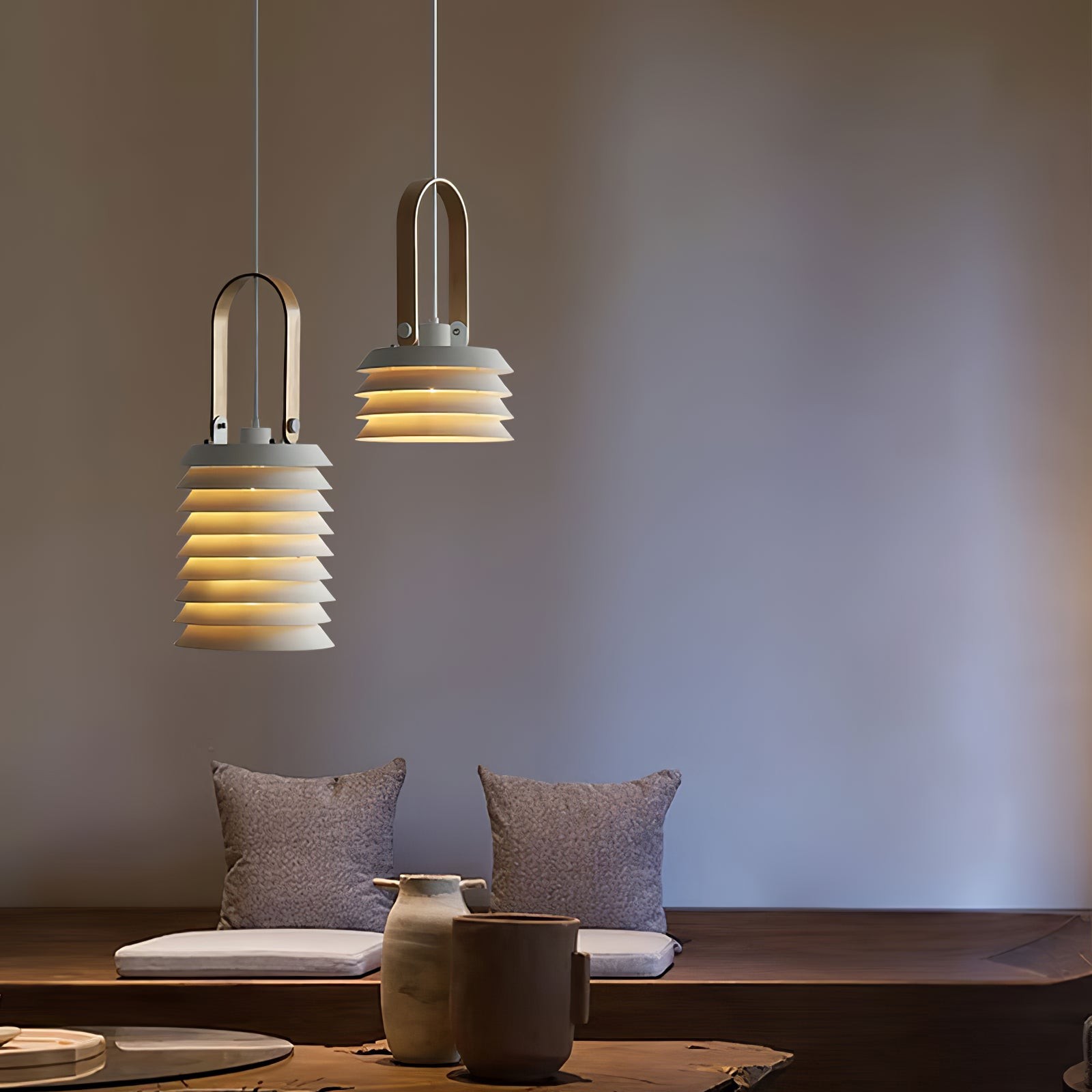 Minimalistische hanglamp in lantaarnstijl HL2973