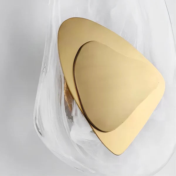 Water Ripple Sculpturale Wandlamp HL1255