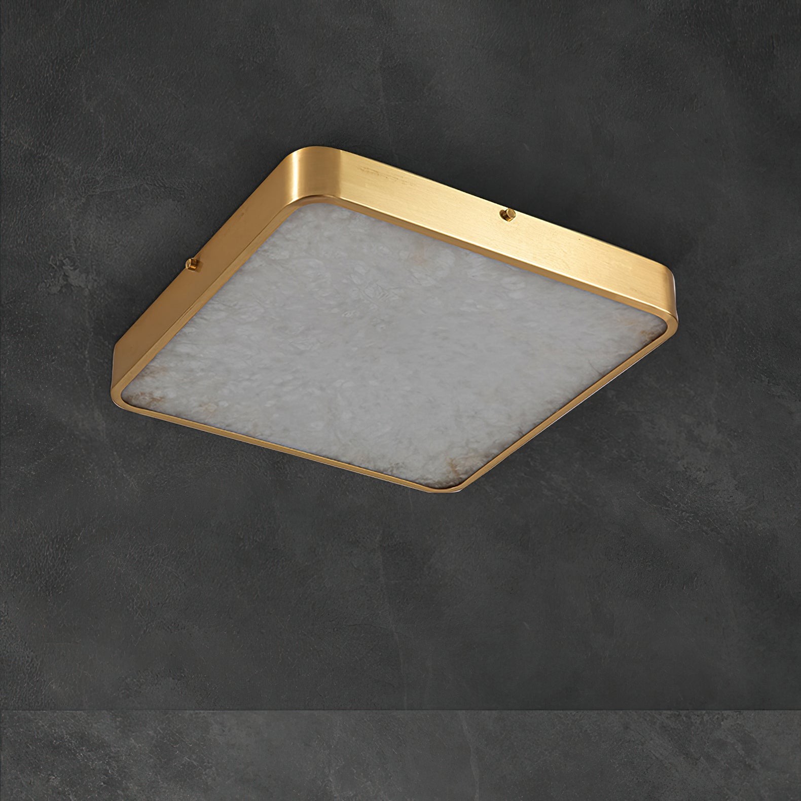 Geometrische albasten inbouwplafondlamp HL2984