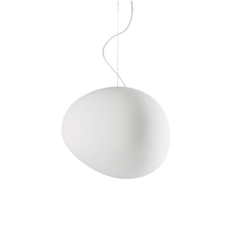 Art Deco Stonea Melkglazen Hanglamp