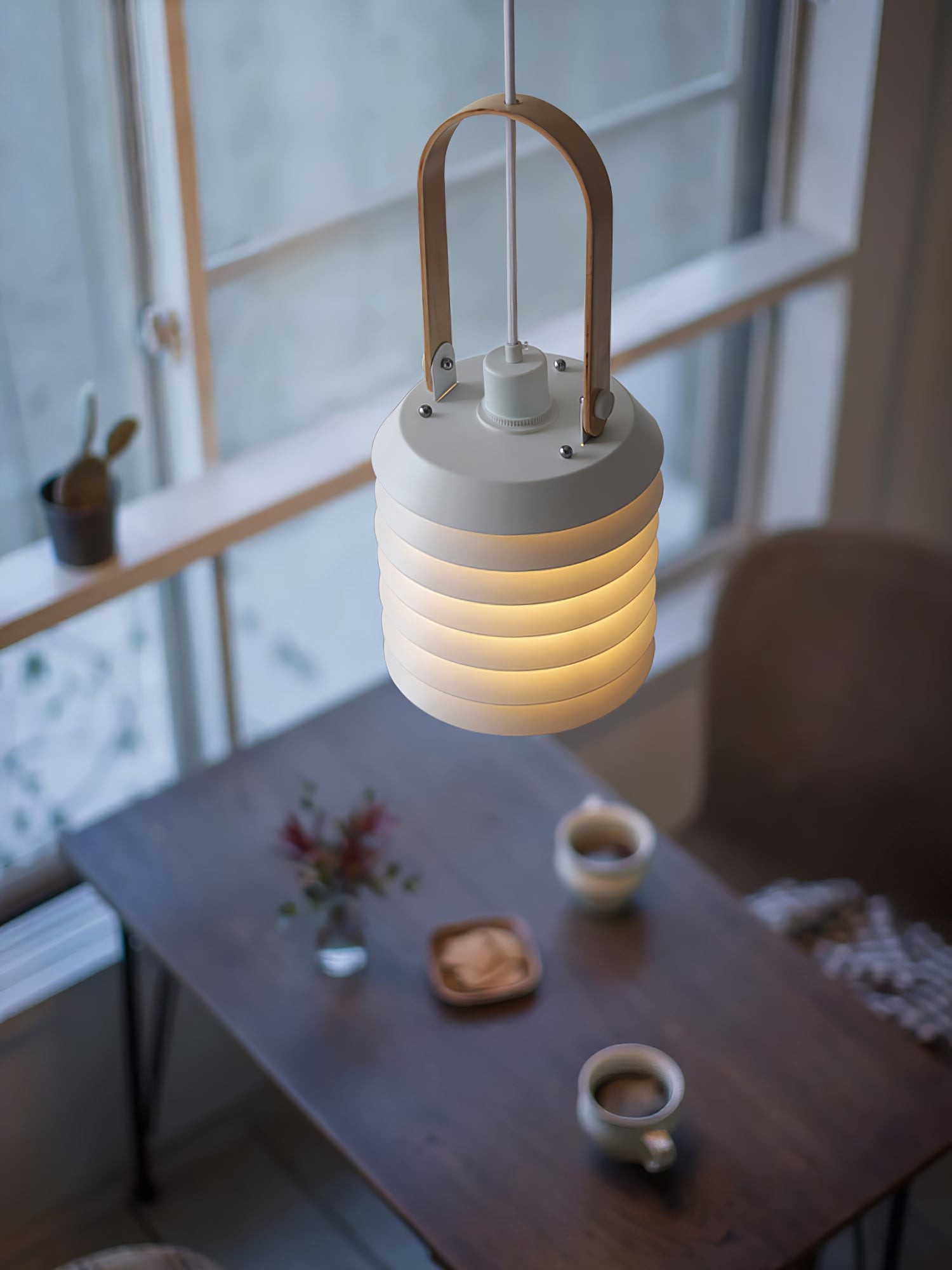 Minimalistische hanglamp in lantaarnstijl HL2973