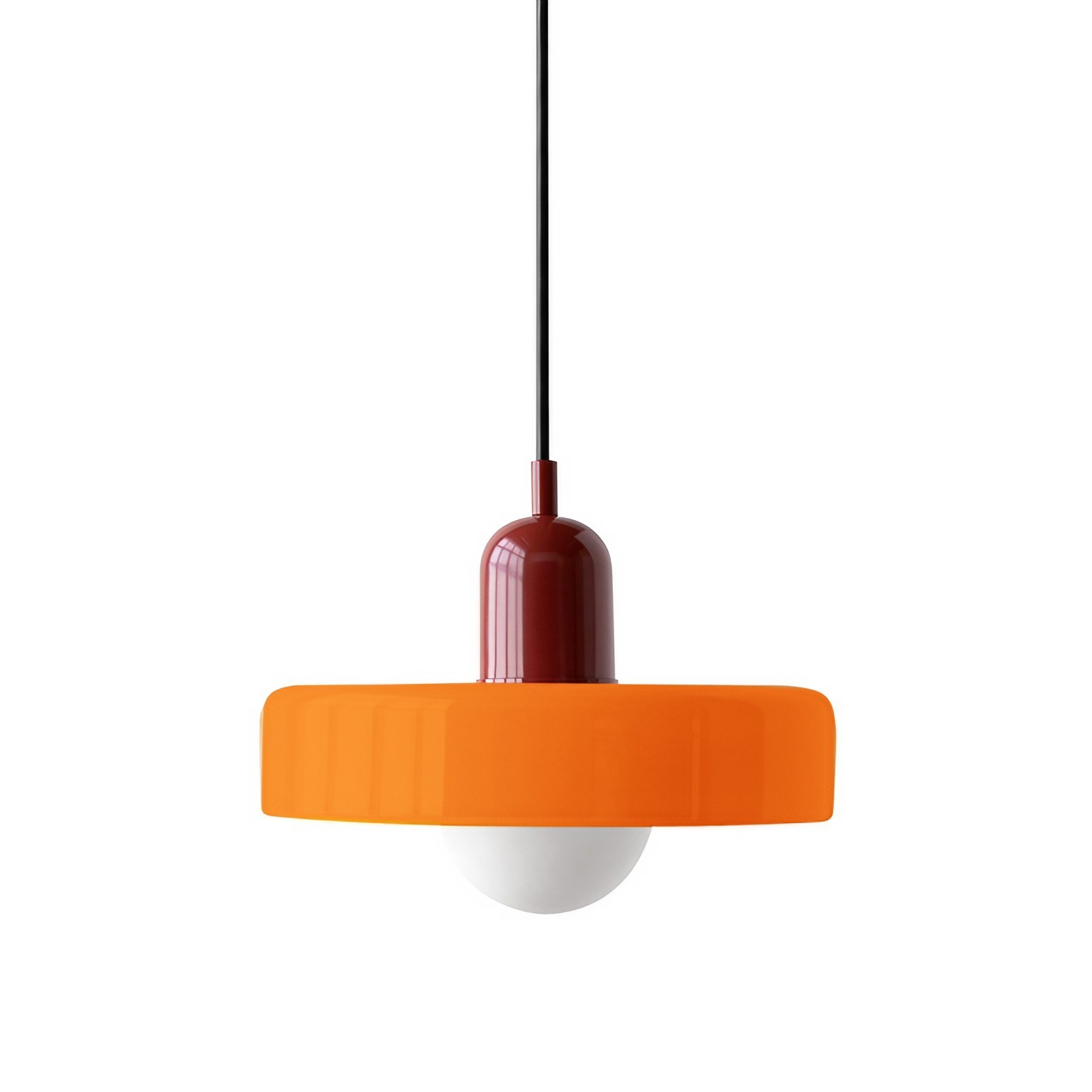 Kalo Disc Kleurrijke Hanglamp - Moderne Glazen Hanglamp voor de Eetkamer HL2447