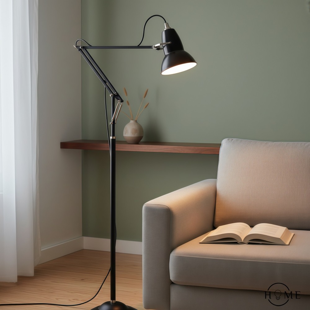 Modryx Verstelbare Klassieke Metalen Vloerlamp - Moderne Richtbare Vloerlamp voor de Woonkamer HL2340