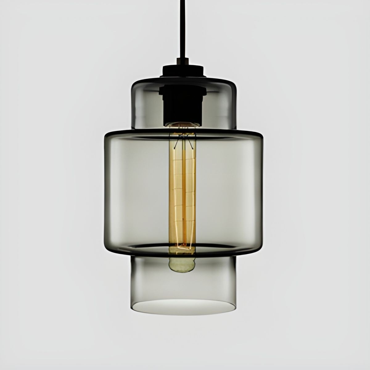 Hanglamp in de Crystalline-serie - Geblazen Glas Veelkleurige Glazen Hanglamp HL1056