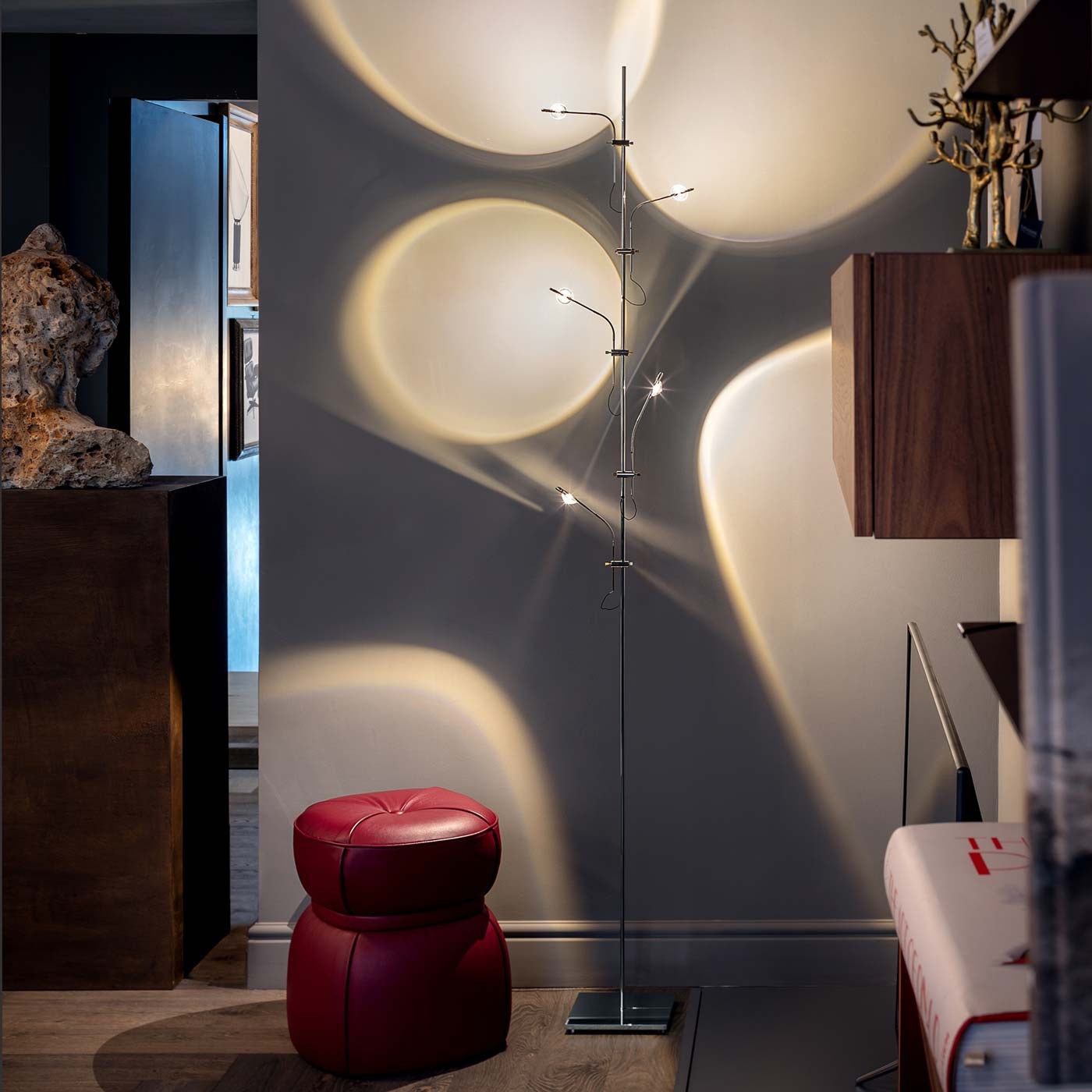 Wa Wa Bloemvormige Multi Vloerlamp