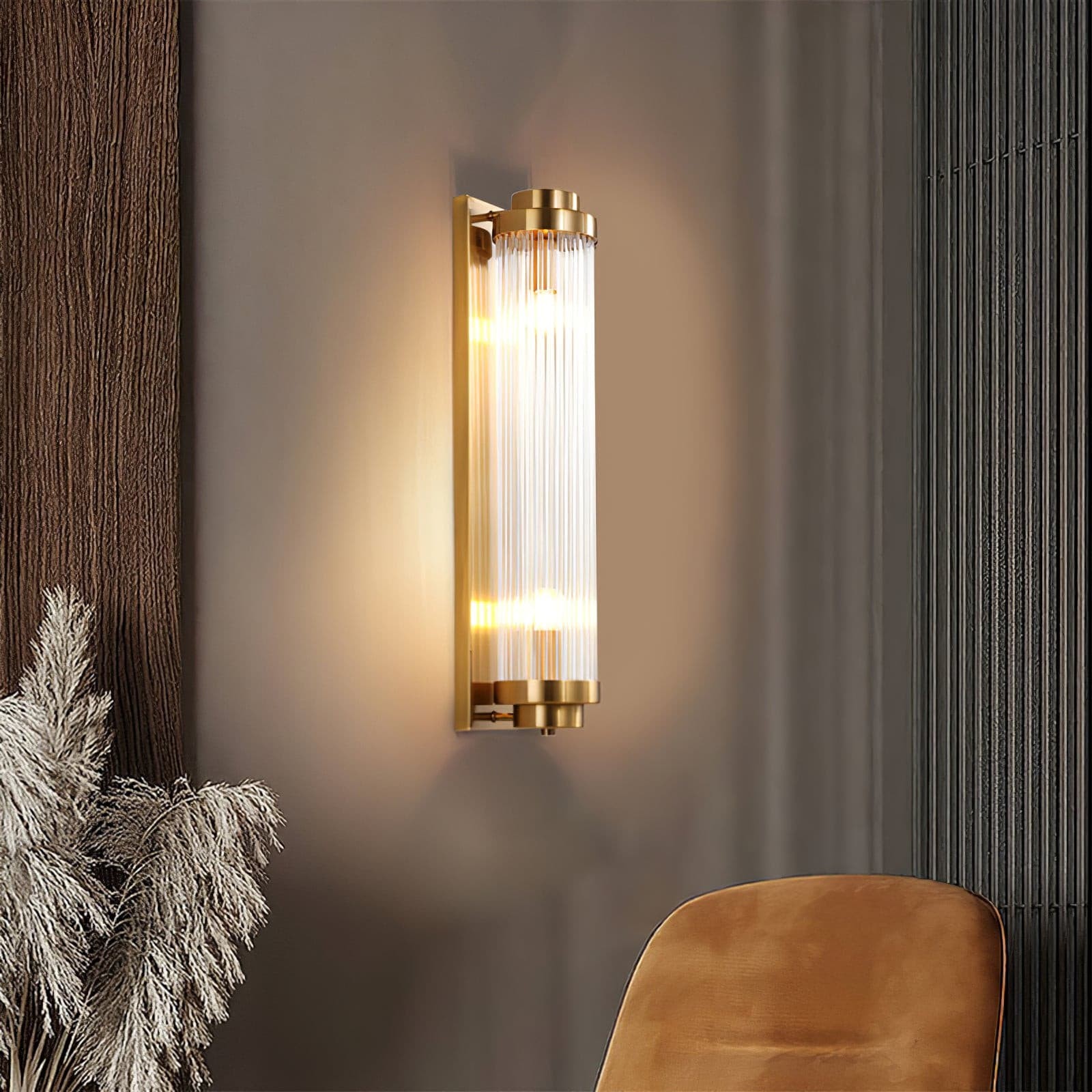 Pilaar Offset Wandlamp HL1789