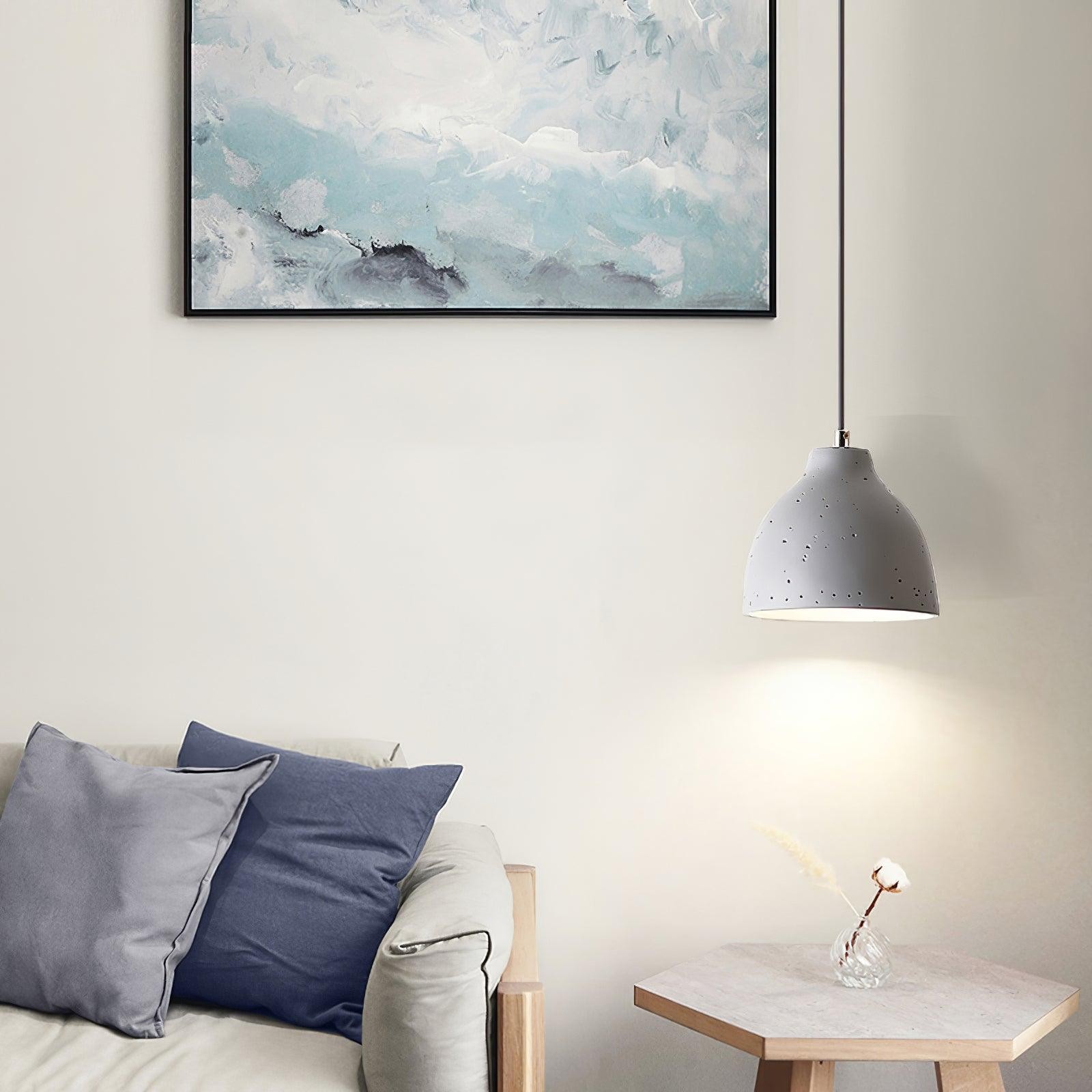 Moderne minimalistische industriële harskom LED hanglamp HL788