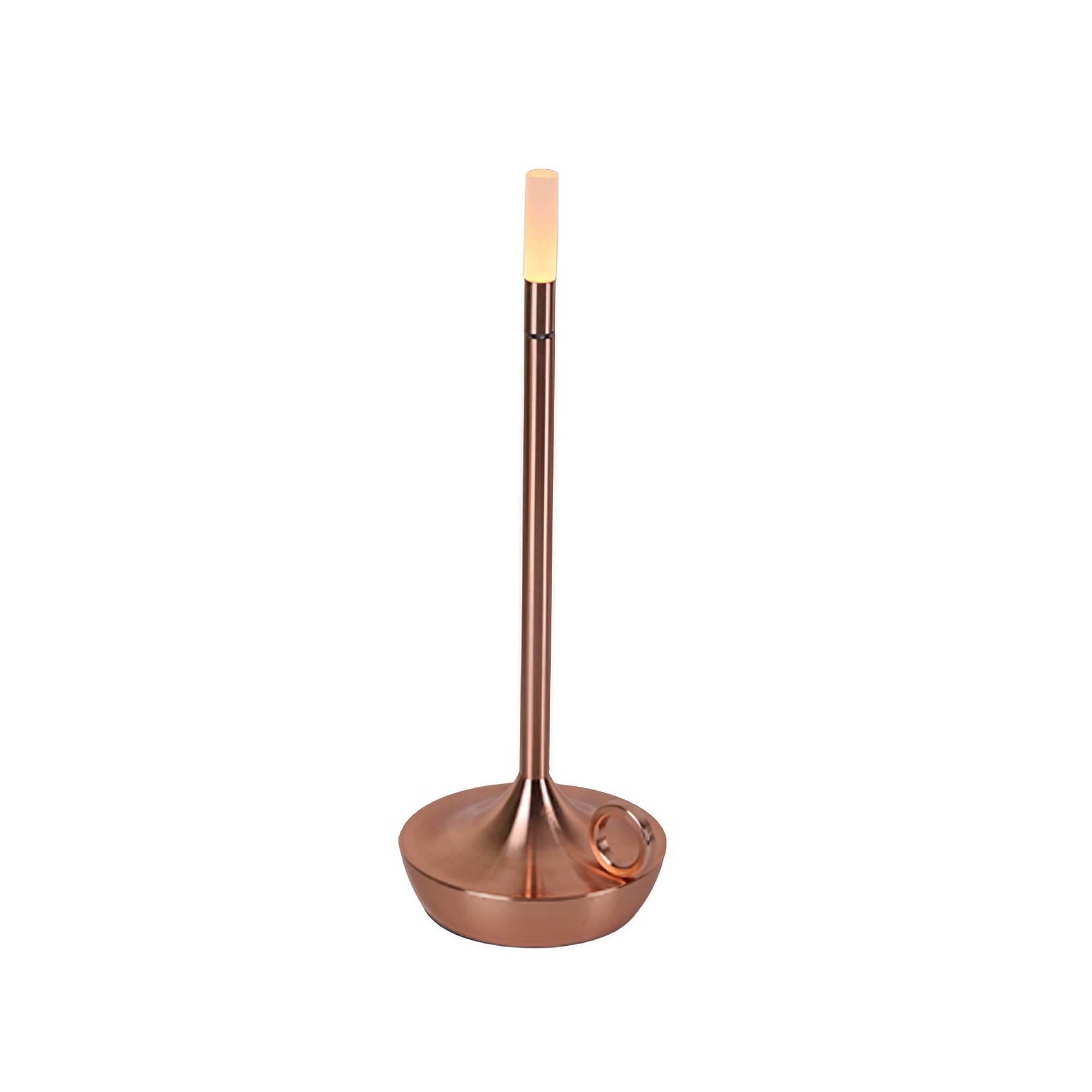 Vintage Metalen Kaars Oplaadbare Touch Dimbare Tafellamp HL922
