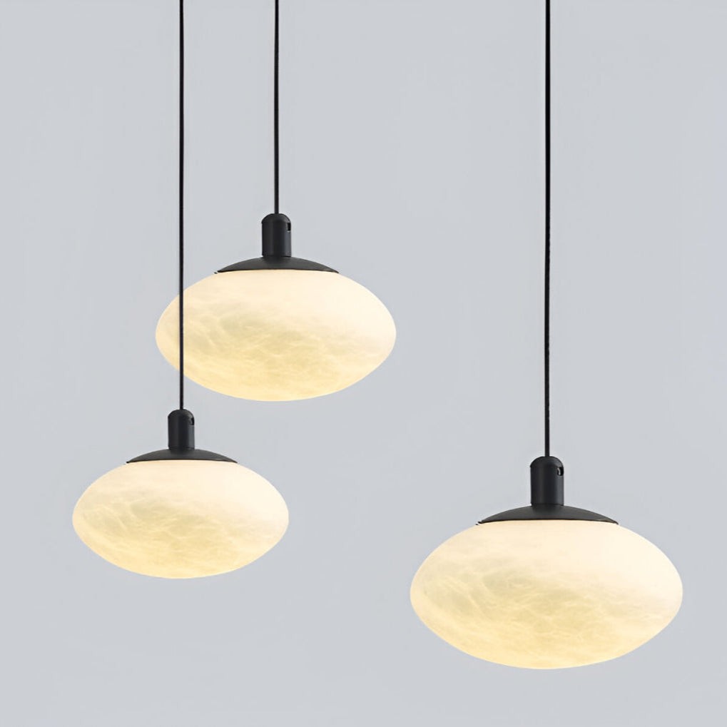 Alabaster Mini Marmeren Paddenstoel Hanglamp HL3490