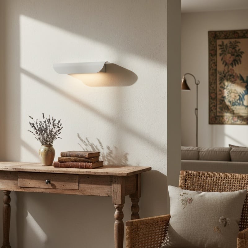 Hidra Moderne Metalen Wandlamp - Minimalistische Downlight Wandlamp voor Moderne Woningen HL1923