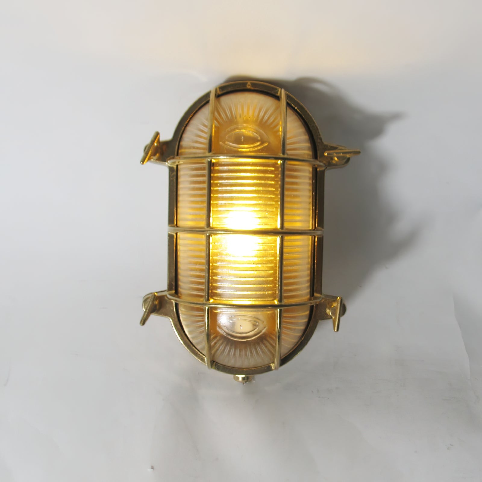 Fremantle messing bunkerwandlamp HL3189