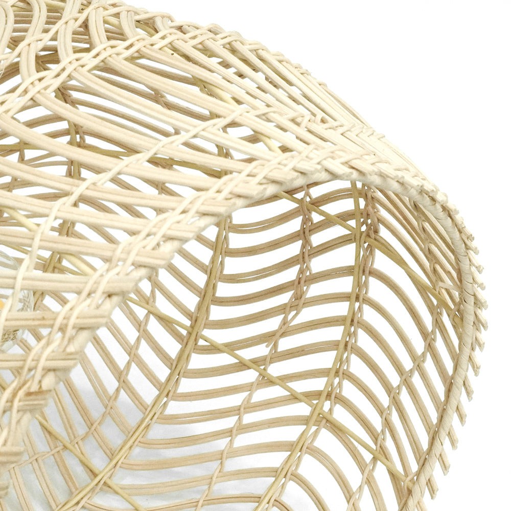 Rustieke Rieten Mand Rotan Kooi Hanglamp HL161