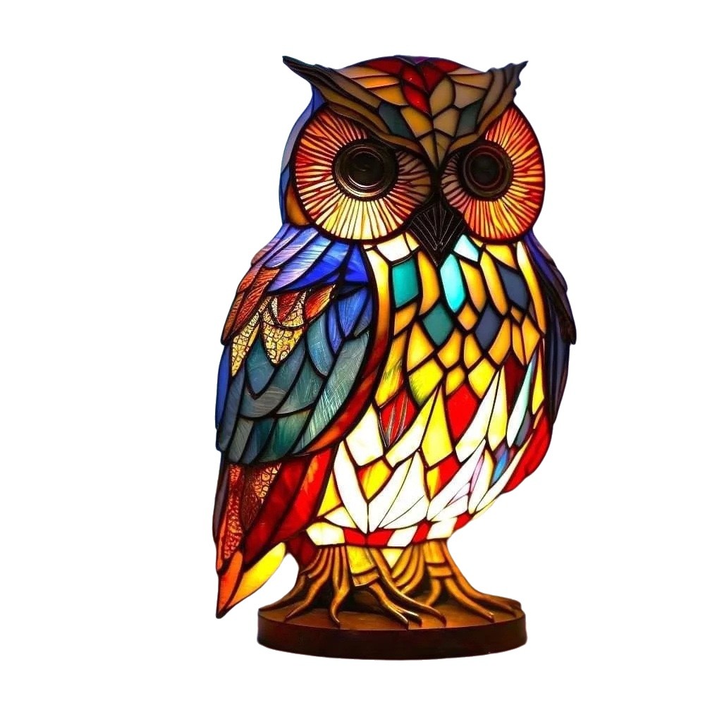 Magisch dierenbeeld Hars Tafellamp HL590