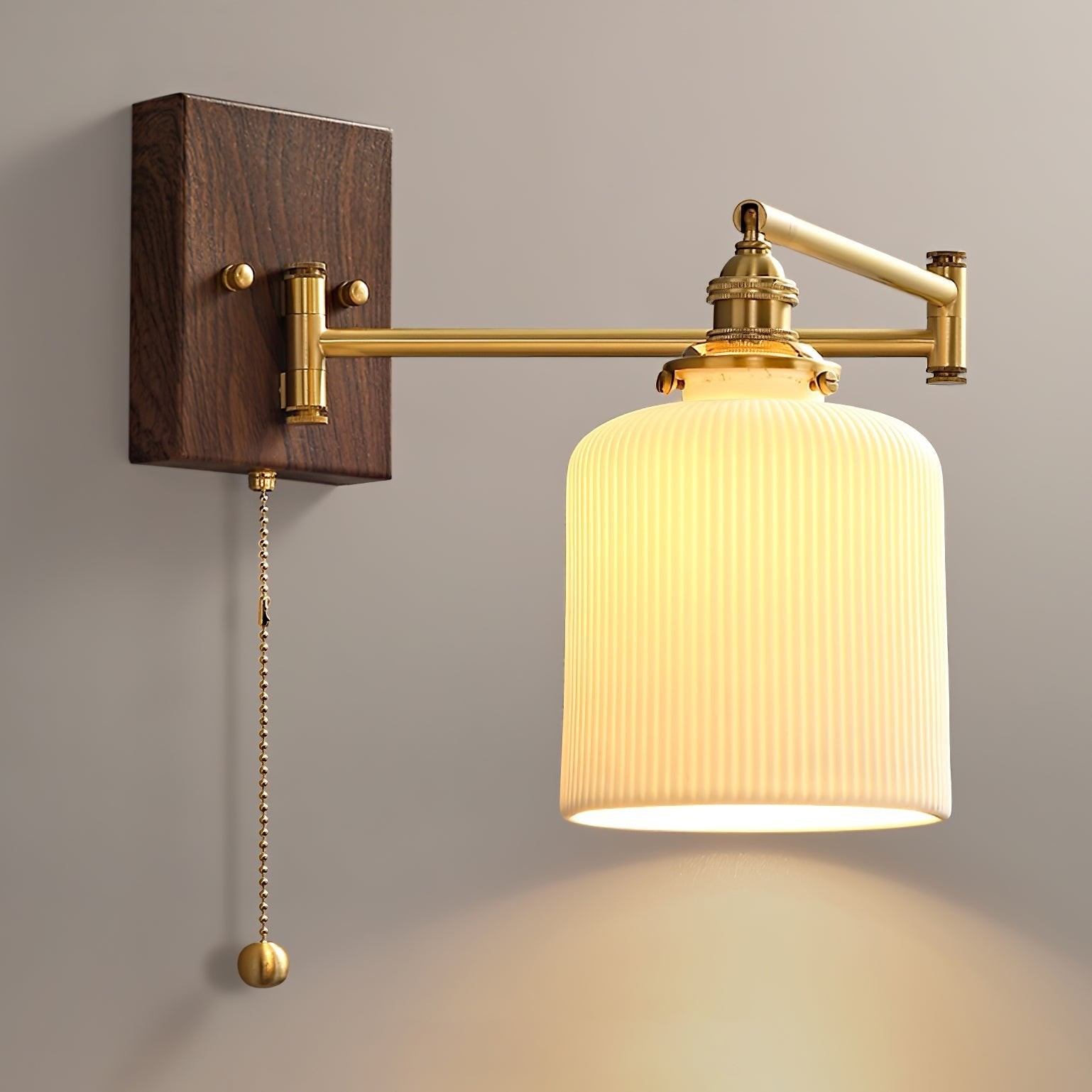 Keramische geometrie wandlamp HL499
