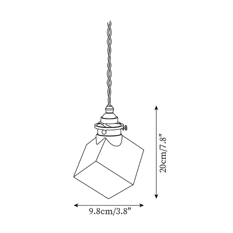 Felix glazen hanglamp HL2591