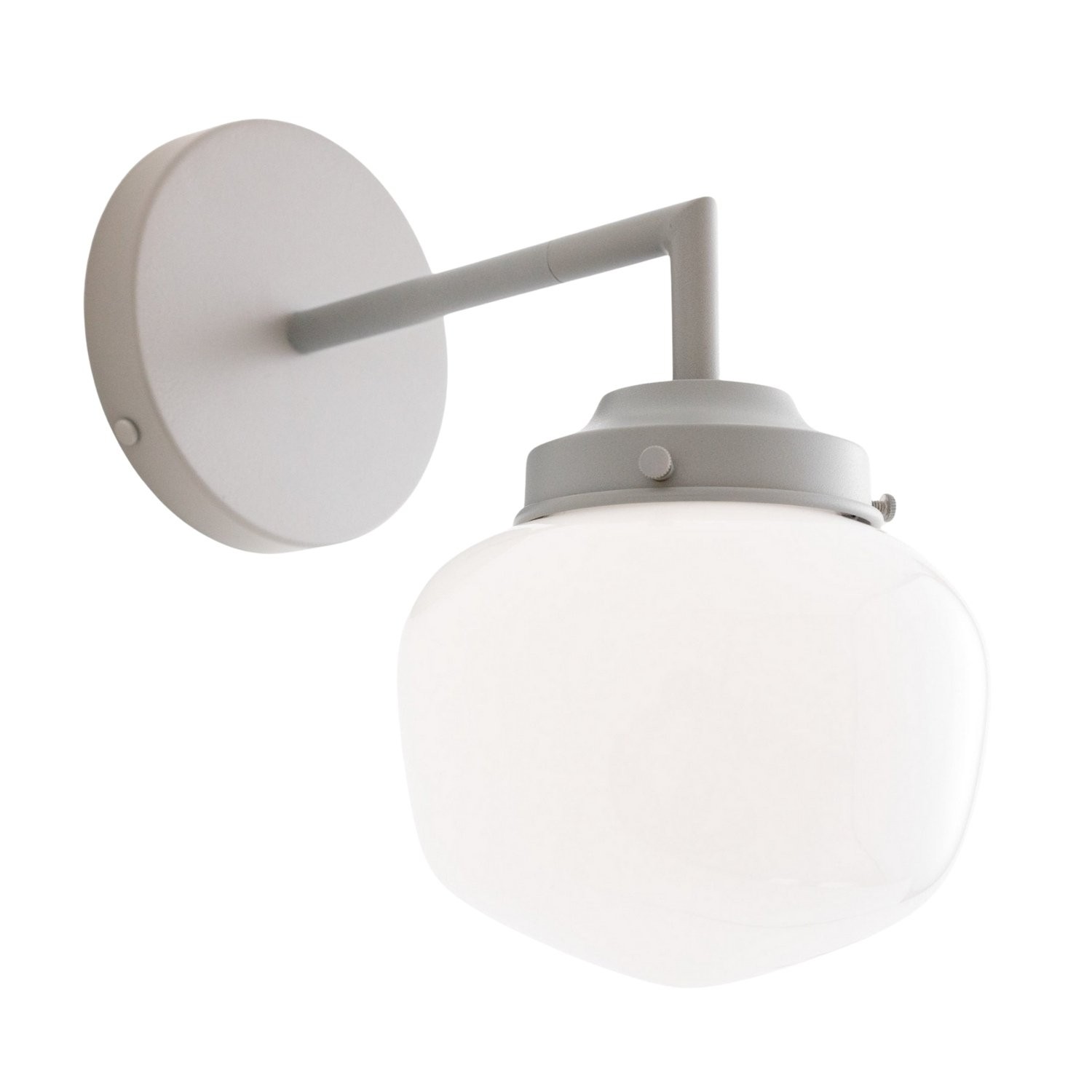 Opaalglazen wastafellamp - Vintage geïnspireerde badkamerwandverlichting HL1666