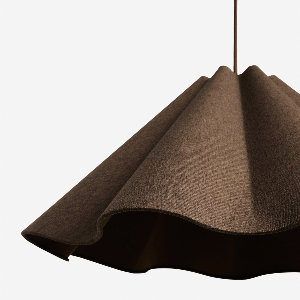 Weavara Sculpturale Hanglamp van Stof en Metaal - Moderne Hanglamp voor Eet- of Woonkamer HL1850