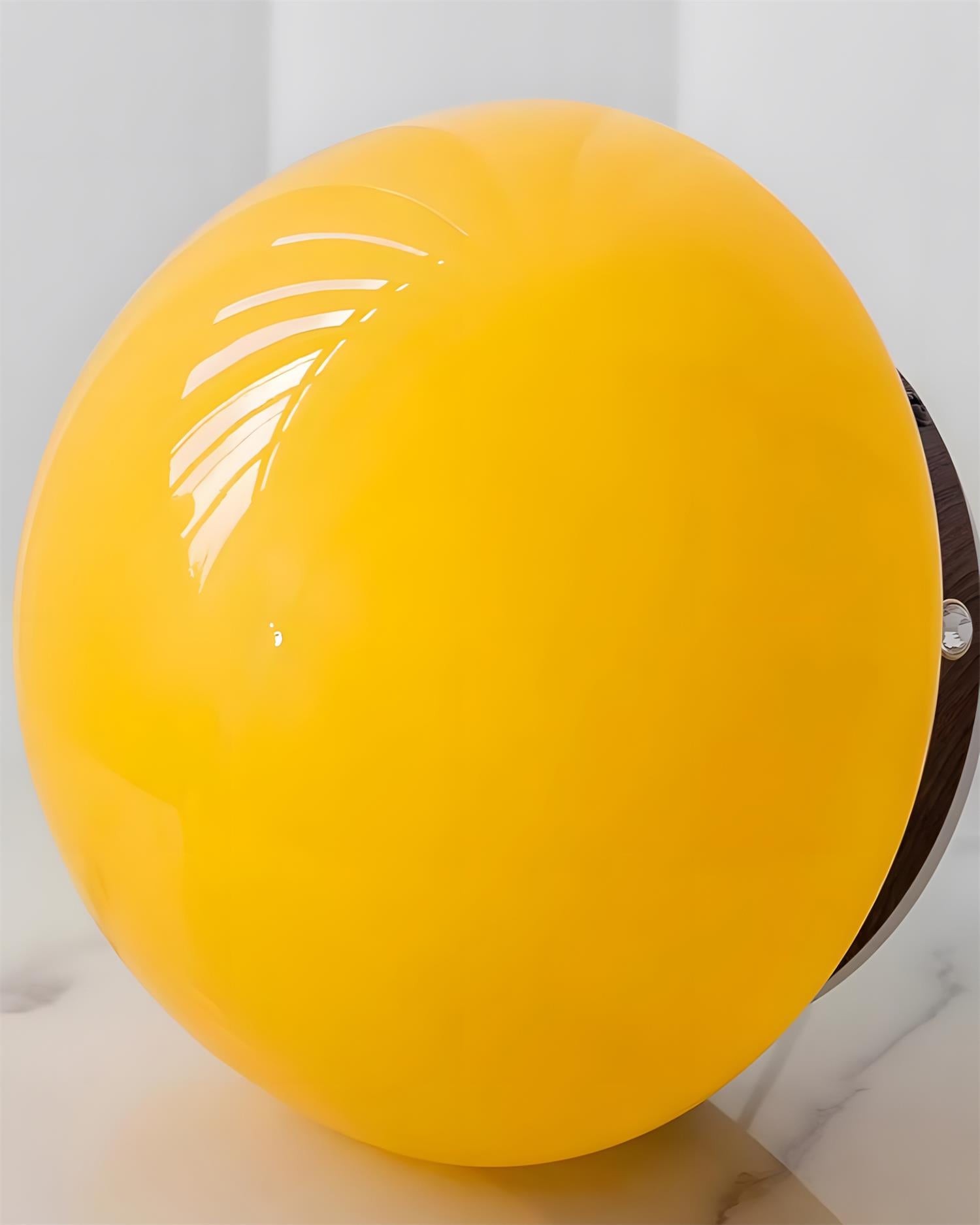 Honingkleurige koepelvormige plafondlamp HL2870