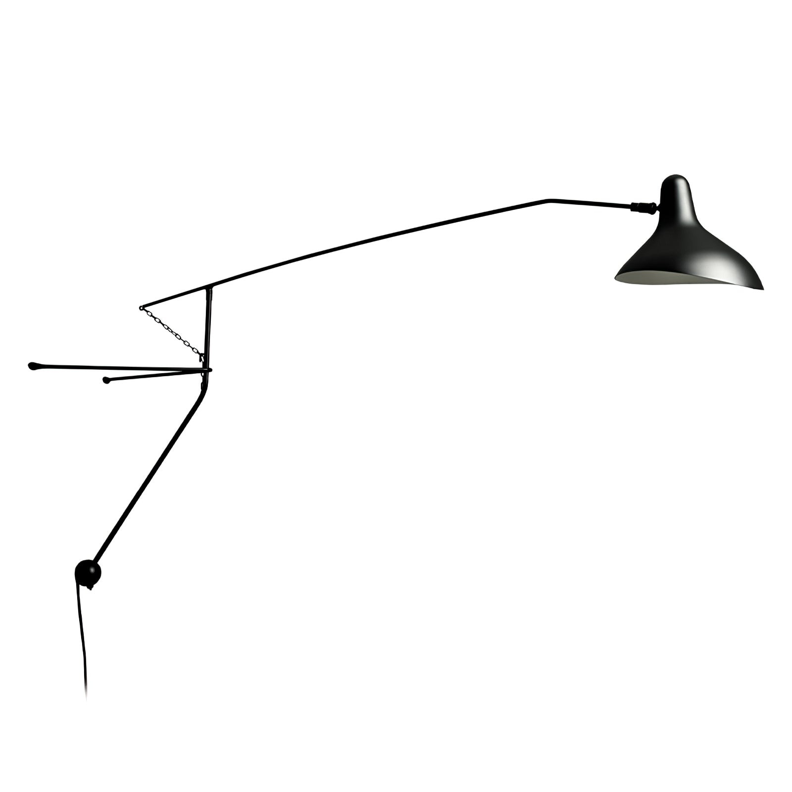 Moderne eendenbek-design Mantis Arm Wandlamp HL1112