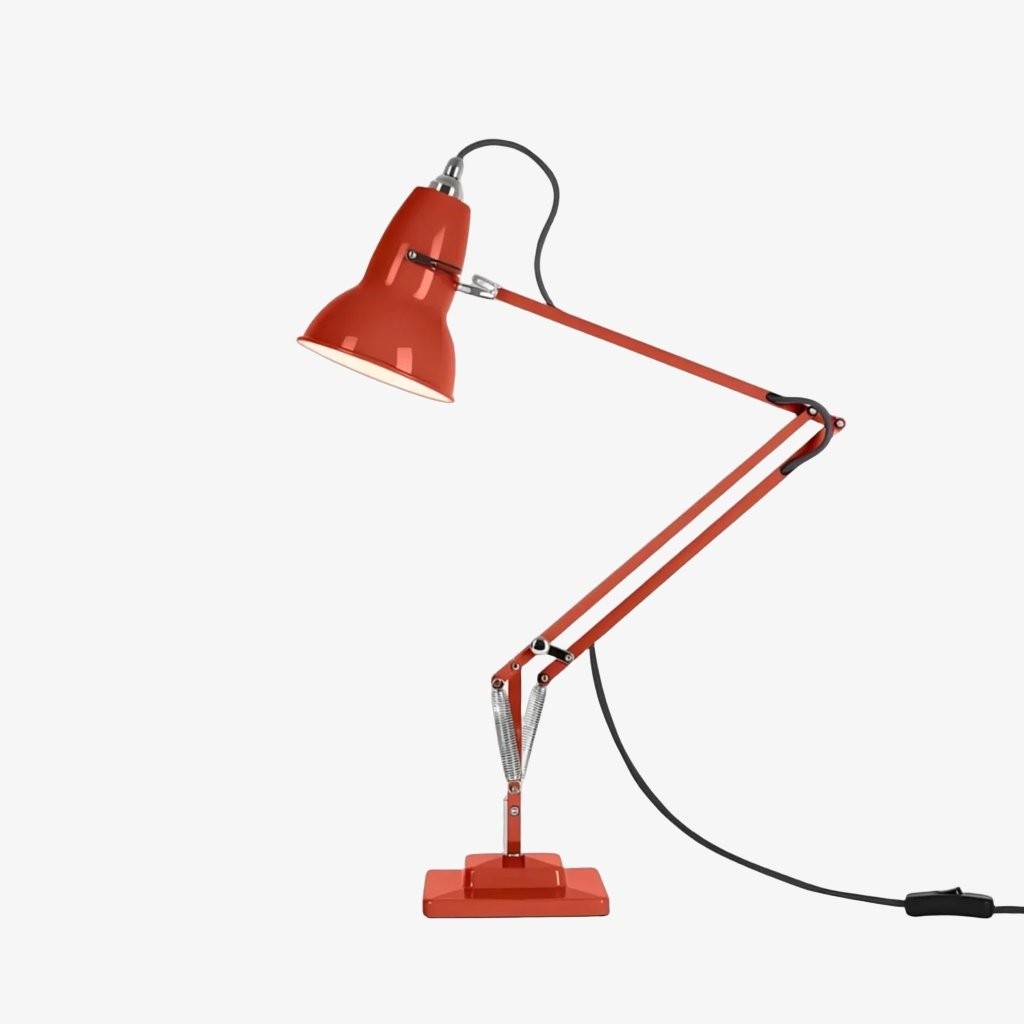 Modryx tafellamp met veerarm van metaal - Vintage verstelbare bureaulamp voor studiekamer HL1820