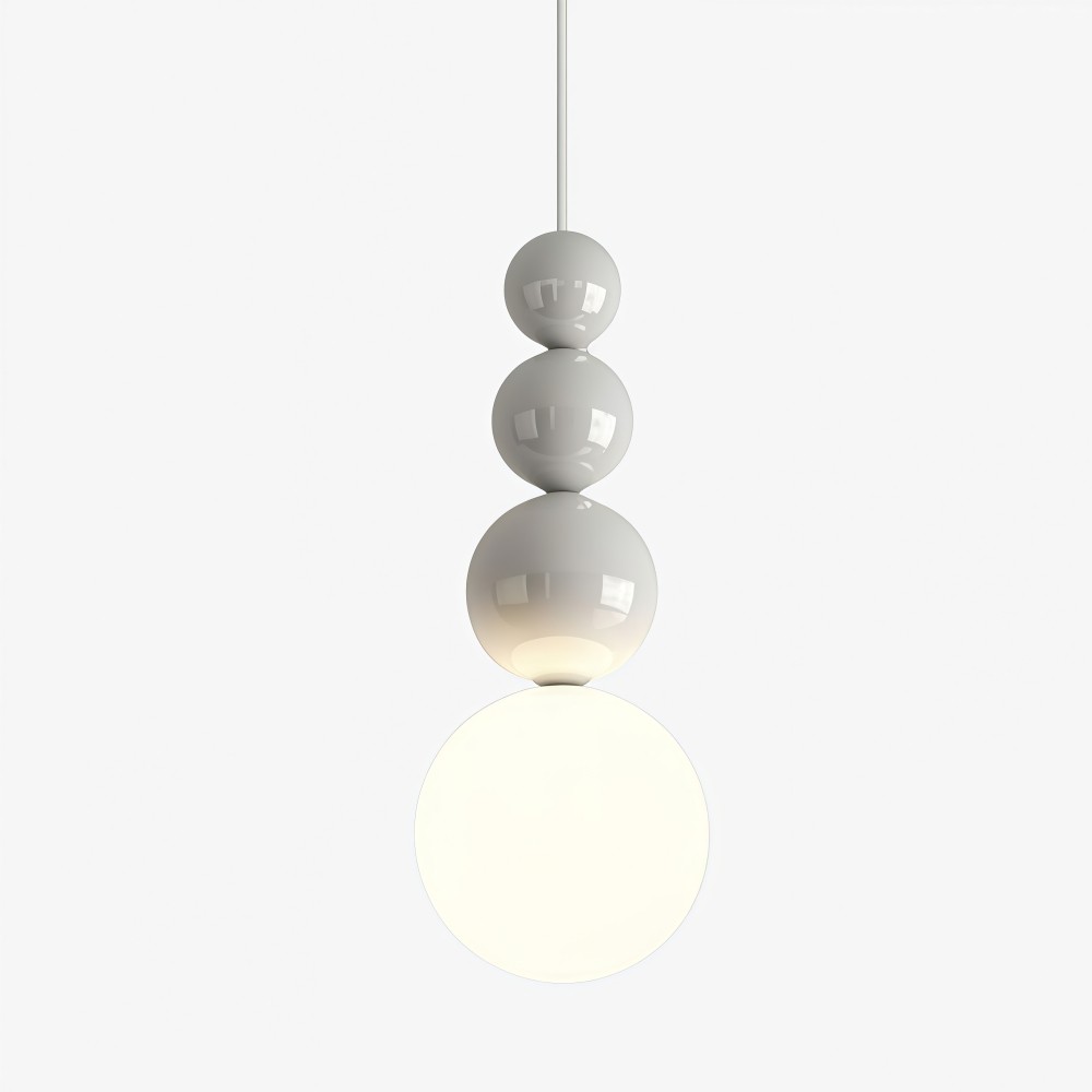 Nordic stijl bolvormige veelkleurige hanglamp HL933
