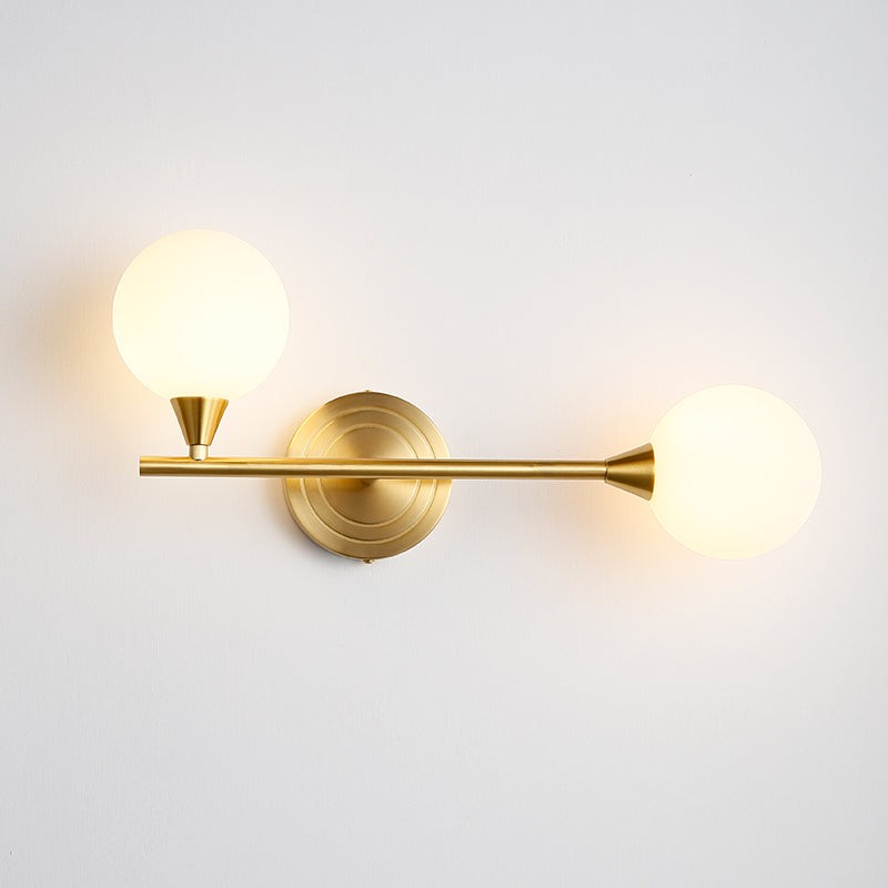 Holten messing wandlamp met arm HL2962
