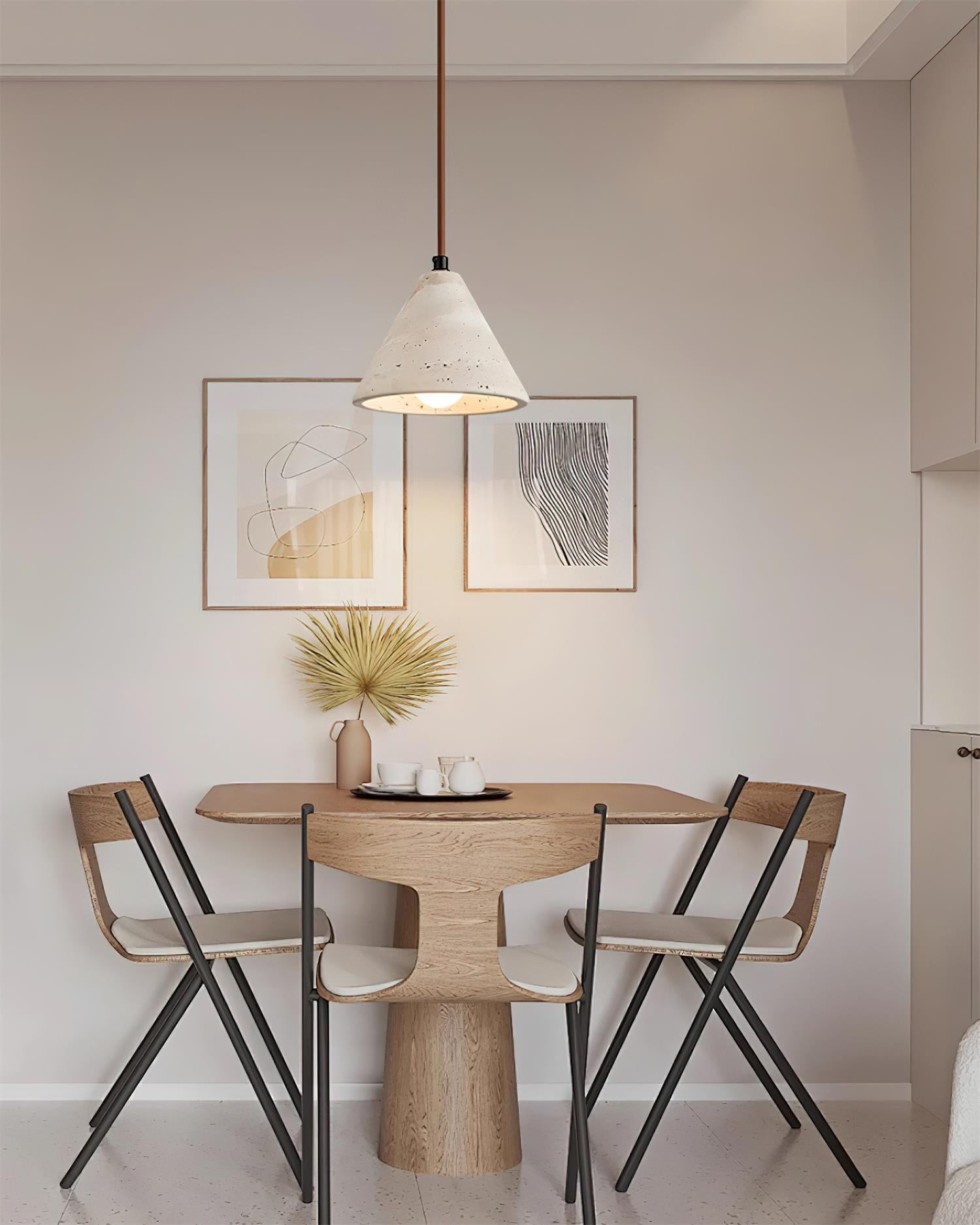 Travertijn Conische Hanglamp HL440