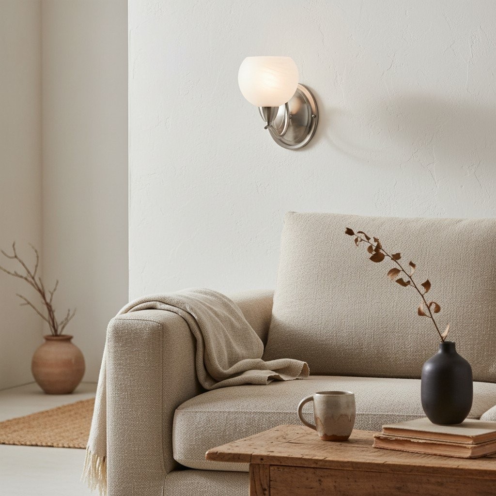 Armicora Moderne Gebogen Wandlamp - Elegant Decoratief Armatuur voor Woonkamers & Slaapkamers HL2172