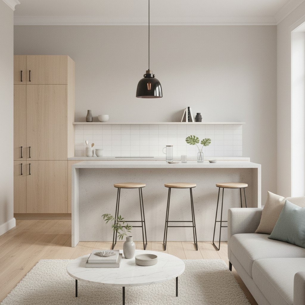 Readium Hanglamp met getint glas - Minimalistische koepelvormige kap, verstelbaar, voor keukeneiland en eetkamer HL2073