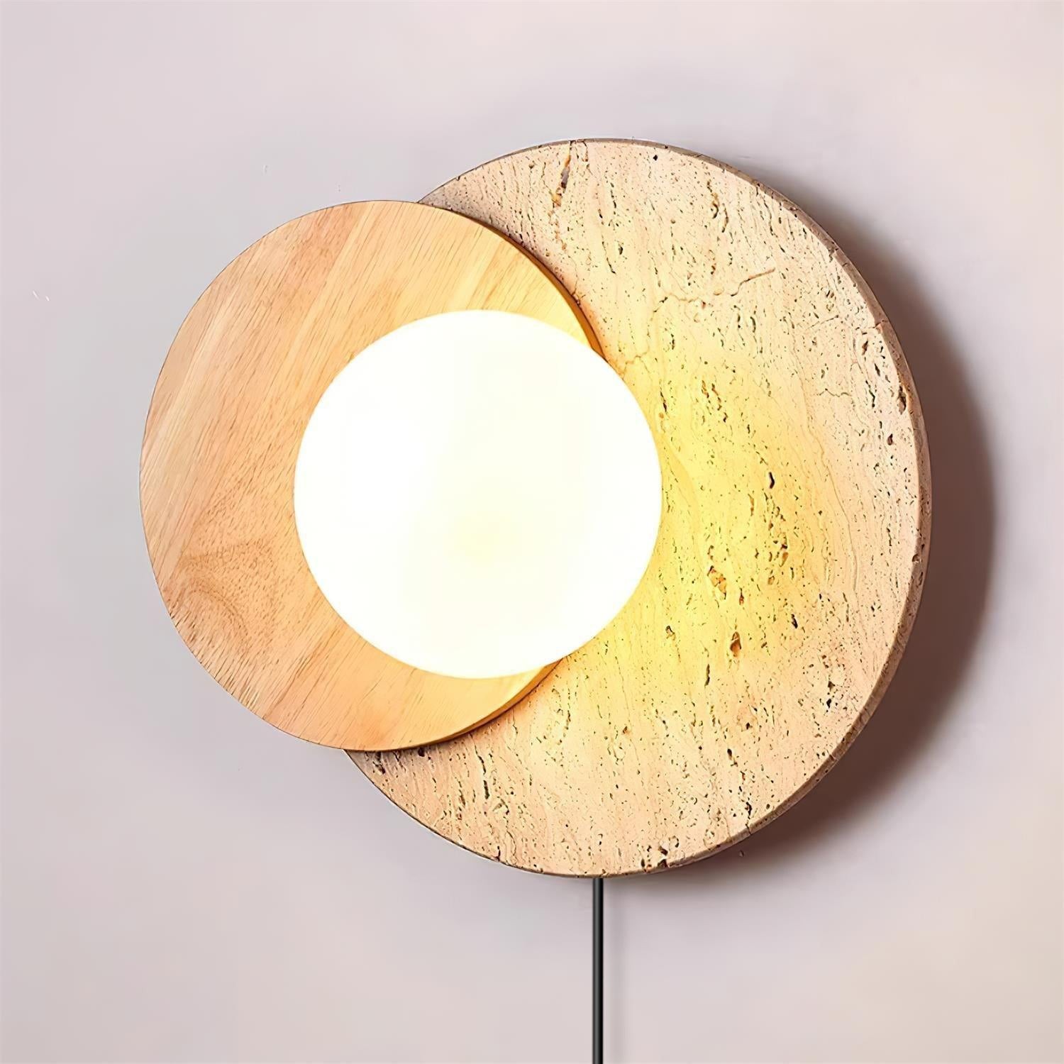 Wabi-sabi Eclipse Plug-In Wandlamp HL584