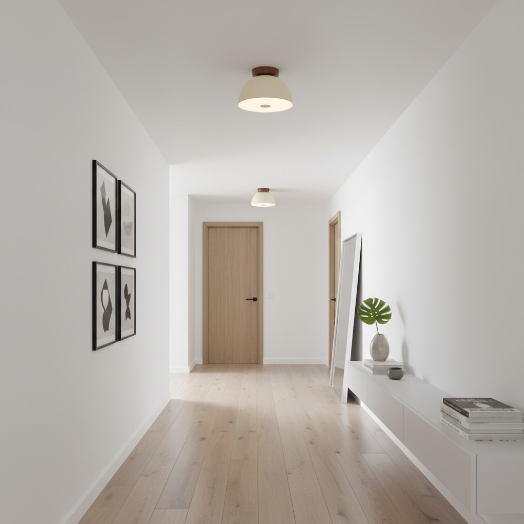 Covinare Retro Plafondlamp - Verstelbare Kleurtemperatuur voor Slaapkamer en Hal HL2530