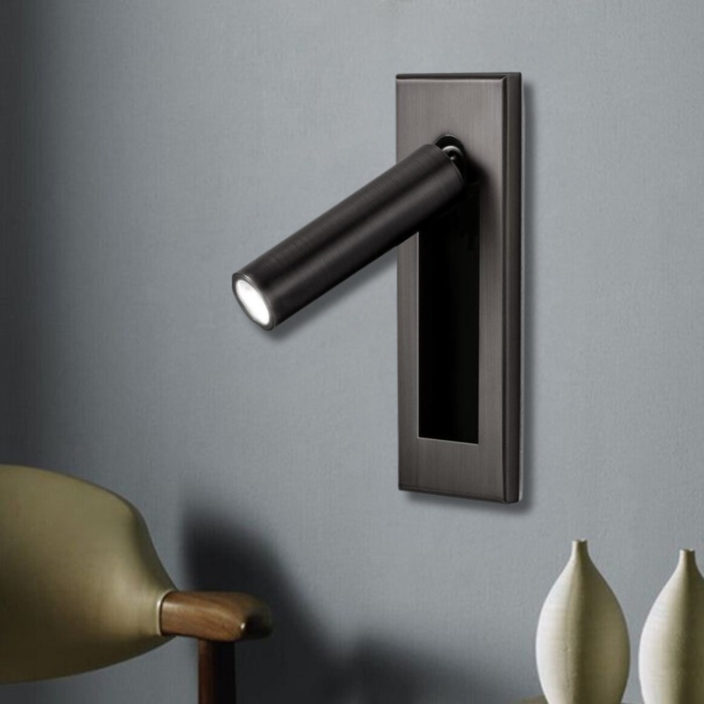 De moderne vierkante wandlamp HL3343