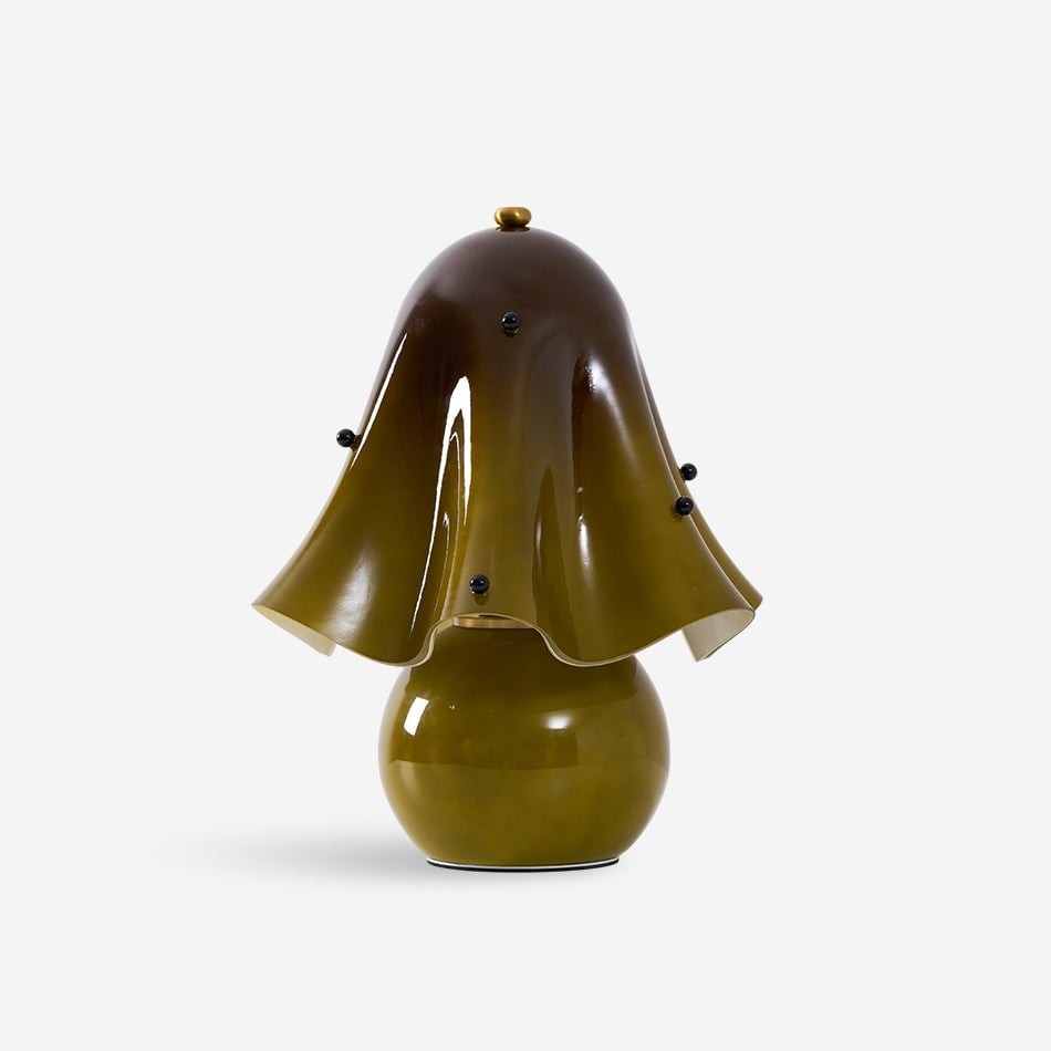 Bellina Decoratieve Tafellamp - Sculpturale Klokvormige Bloemvorm HL1644