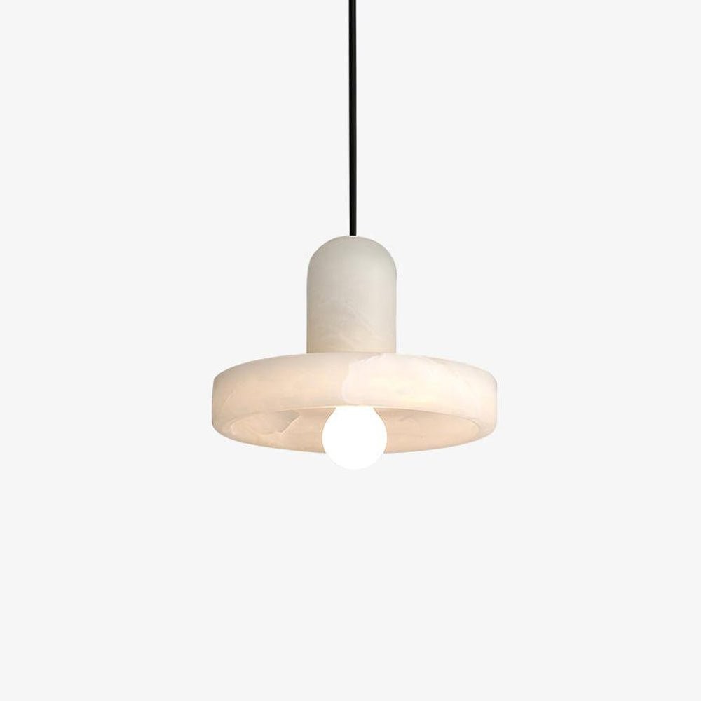 Elegante creatieve witte albasten hanglamp HL993