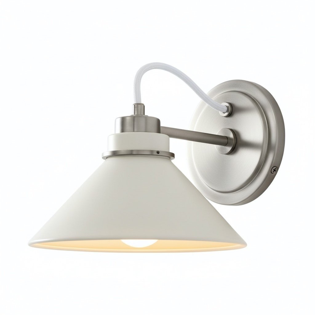 Aurenza Sconce – Landelijke wandlamp met metalen accenten voor gezellige ruimtes HL1648