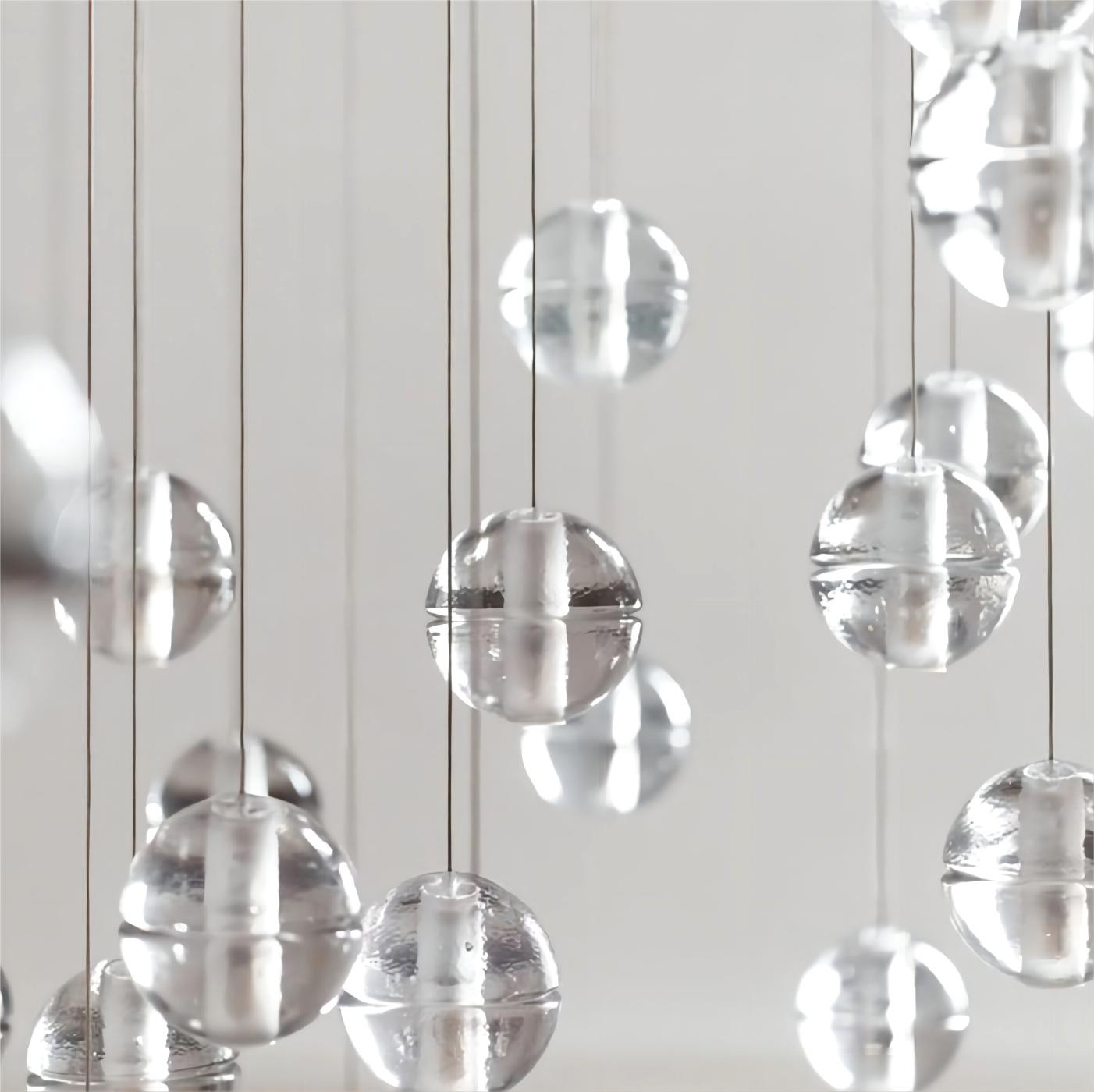 14.1M Glazen Bol Design Hanglamp