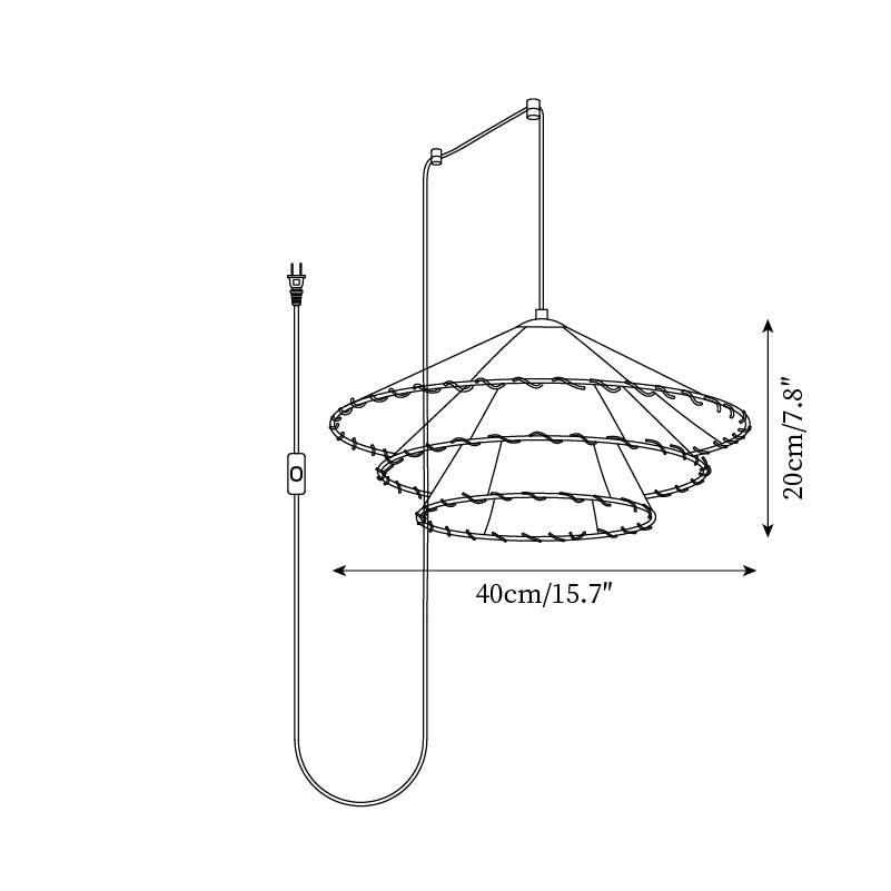Panya Plug In Hanglamp HL2612