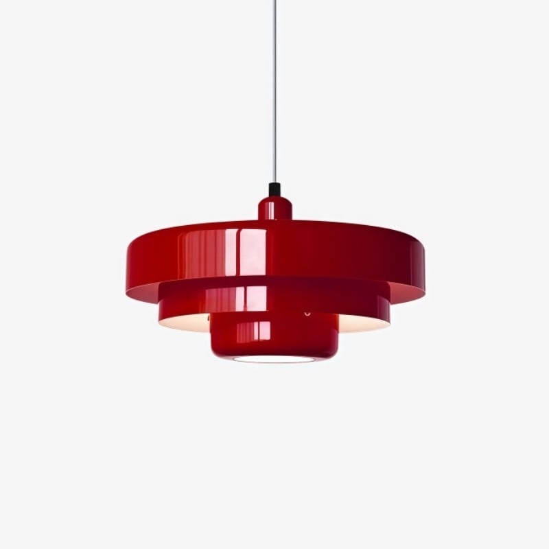 Macaron Disc Hanglamp - Scandinavische Meerlaagse Hanglamp van Metaal voor de Keuken HL179