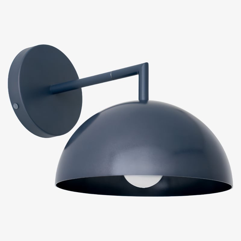 Metio Dome Minimalistische Koepellamp - Stijlvolle Kleurrijke Wandlamp HL1739