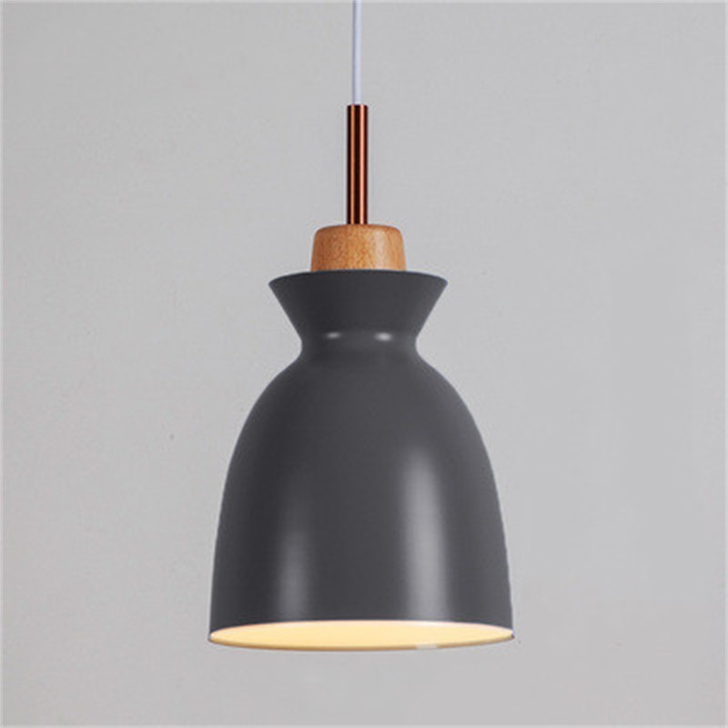 Scandinavische MULTI Metaal Hout Macaroon Hanglamp voor Keuken HL88