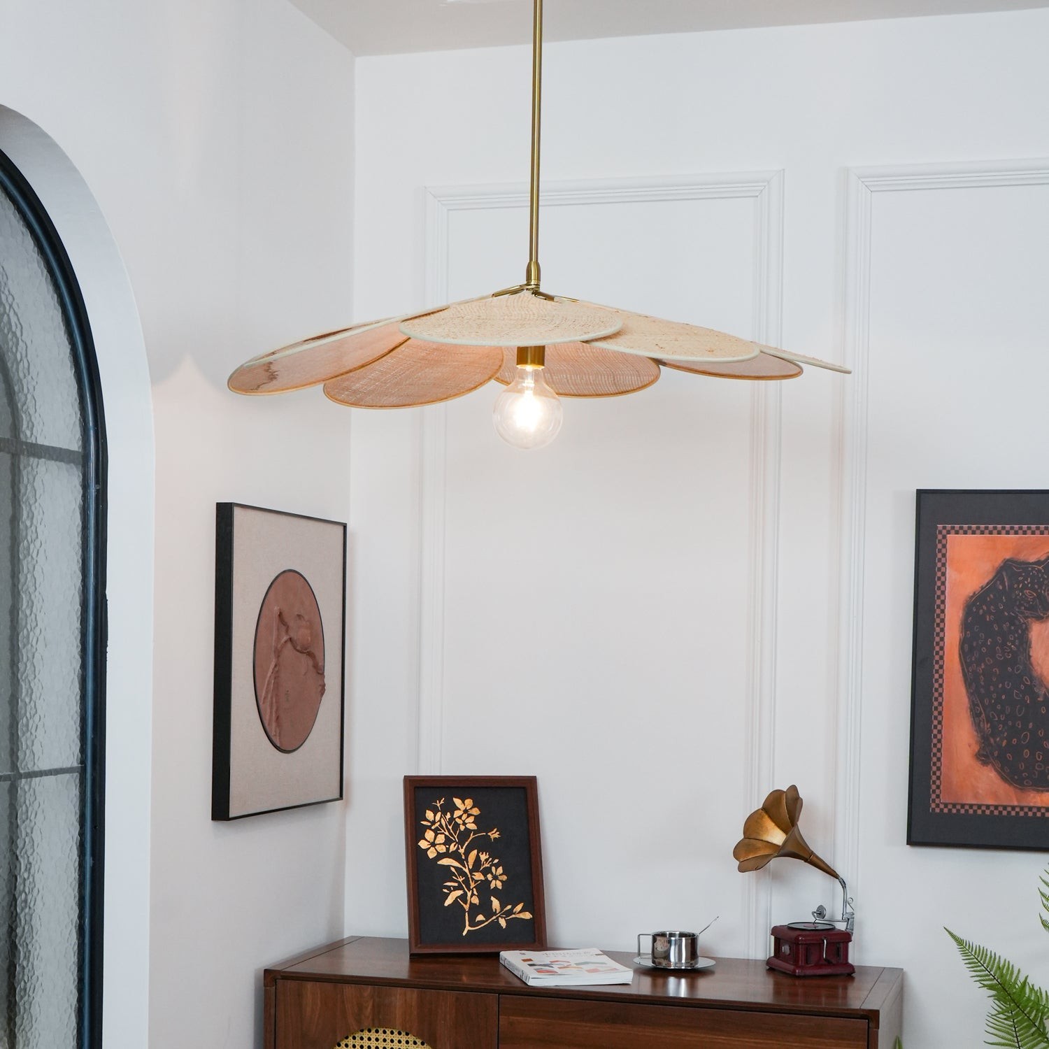 Petals Bloom Rotan Hanglamp HL621