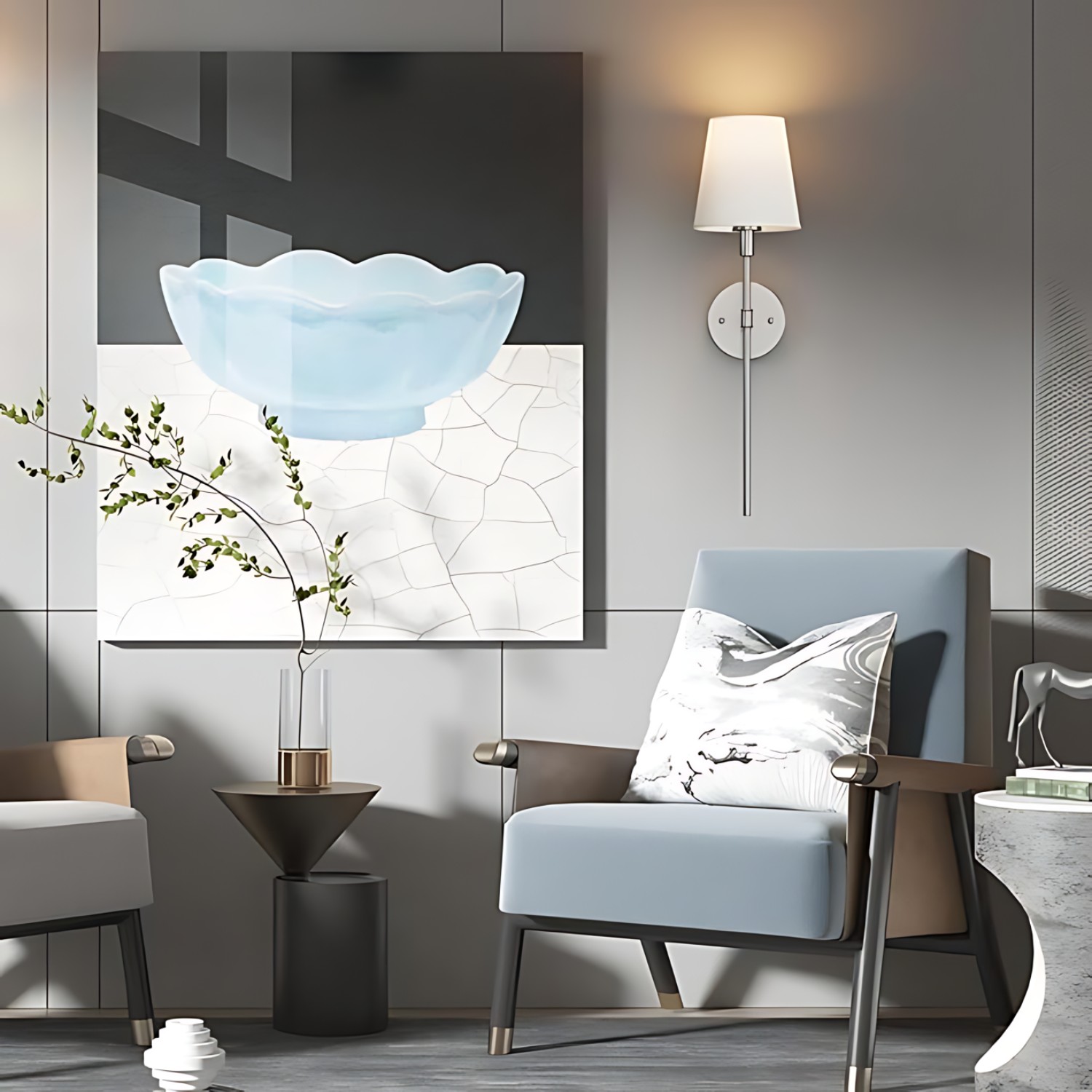 De Princely Torch draadloze elegante wandlamp HL3354